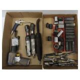 2 Trays of Air Tools and Sockets
