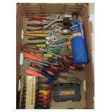 Tray Lot of Shop Tools
