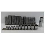 Snap-On SAE 3/8' Sockets