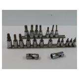 Snap-on Hex and Torx Socket Sets