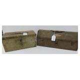 2 Metal Toolboxes