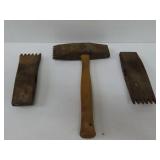 Antique Stone Masonry Hammer