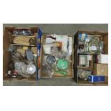 3 Boxes of Lawn Mower Parts