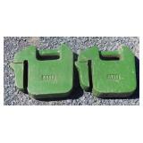 Set John Deere Tractor Weights