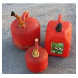 Plastic Fuel Cans