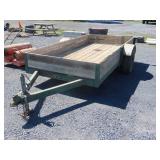 5X10 Single Axle Yard Cart