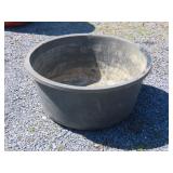Black Plastic Feed / Water Tub