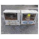 Two As Found Kerosene Heaters