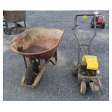 Wheelbarrow and Yardman Edger
