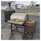 Heavy-Duty Grill Smoker