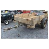 Single Axle Homemade Trailer