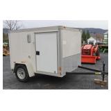 2007 Single Axle Utility Trailer w/ Generator