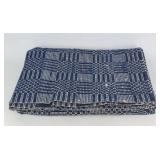 Blue White Coverlet