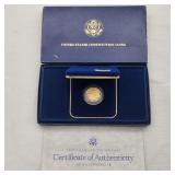 1987 Gold Five Dollar Constitution Coin