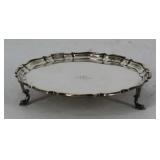 Tiffany and Company Sterling Silver Footed Tray