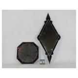 Handcrafted Stained Glass Mirrors & Box