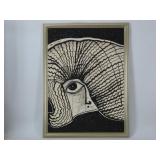 Signed Leï¿½n Alva Surrealist Painting