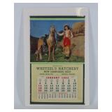 Whetzels Hatchery 1953 Calendar