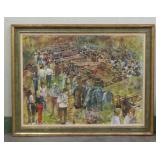 H. W. Kurlander Market Scene