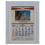 Beacon Feeds 1961 Calendar