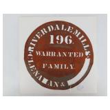 Riverdale Mills Stencil