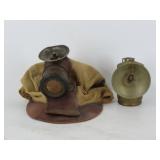 Miners Cap and Carbide Lamps