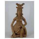 South American Terra Cotta Figure Vase