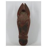Carved Wooden Horse Mask
