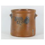 Decorated Stoneware Jar