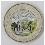 Staffordshire a Stevenson Transfer Plate