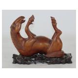 Chinese Wood Carved Horse