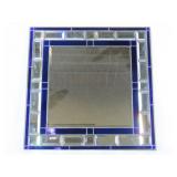 Signed Stained Glass Mirror
