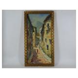 Mid Century Impressionist Oil Painting