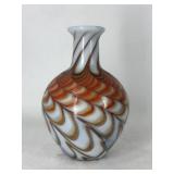 Stephen Fellerman Signed Glass Vase