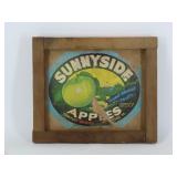 Sunnyside Apples Label