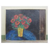 Large Mixed Media Oil Painting