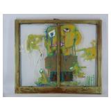 Signed Neo Expressionist Painting