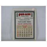 Fairacre Farm Store 1958 Calendar