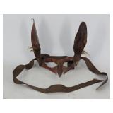 Handcrafted Italian Style Metal Carnival Mask