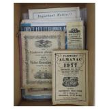 Selection of Paper and Ephemera