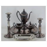 Reed and Barton Silver Plated Tea Set