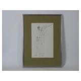 Pen & Ink Minimalist Figure Drawing