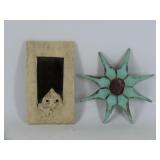 Small Sculpture Framed Mirrors