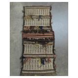 Tribal Style Woven Wall Pocket Tapestry