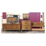 Bassett Mid Century Bedroom Suite