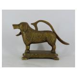 Brass Dog Nut Cracker