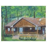 E. Sedlacek Signed Watercolor Painting