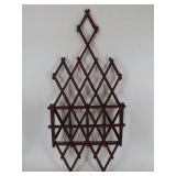 Walnut Adirondack Wall Pocket