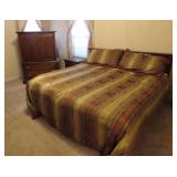 King Size Cherry Bedroom Suite