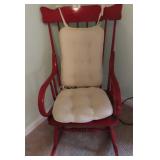 Painted Bentwood Rocking Chair